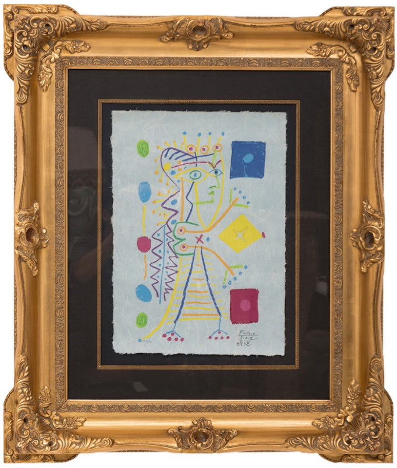 PORTRAIT OF JACQUELINE by Pablo Picasso