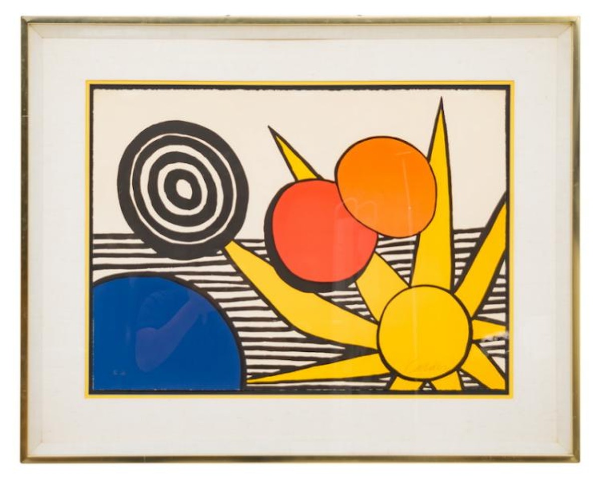 UNTITLED (SUN WITH PLANETS) by Alexander Calder