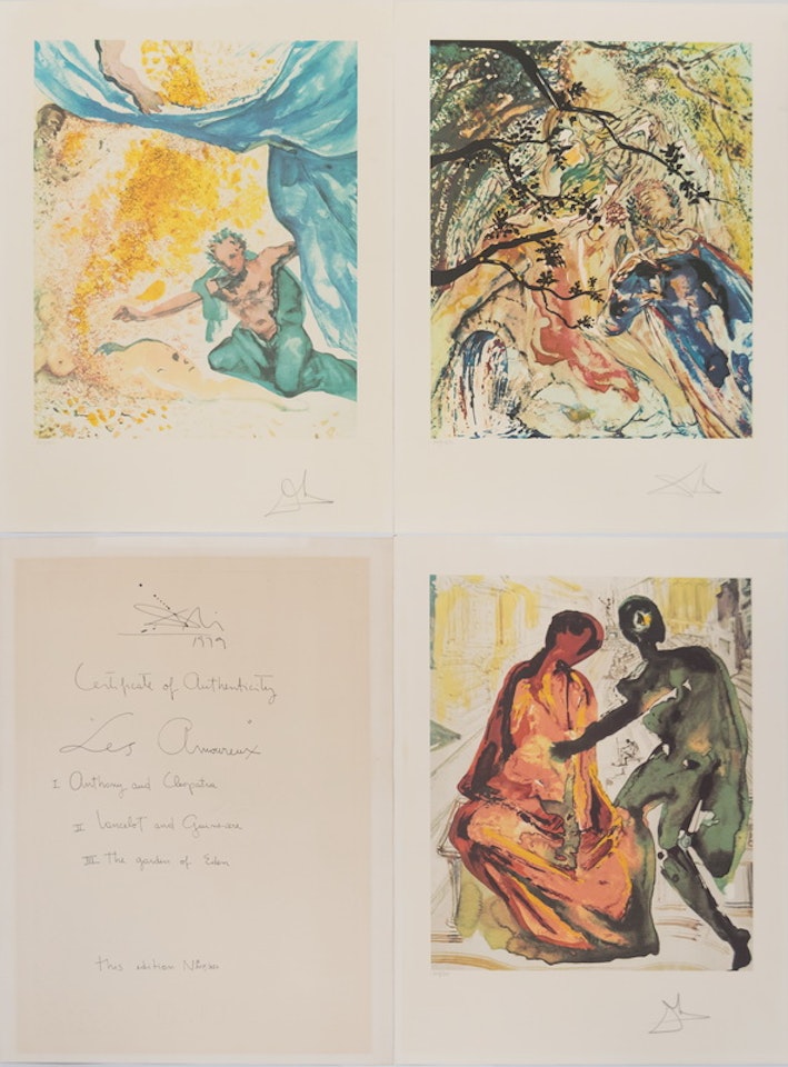 LES AMOUREUX by Salvador Dali