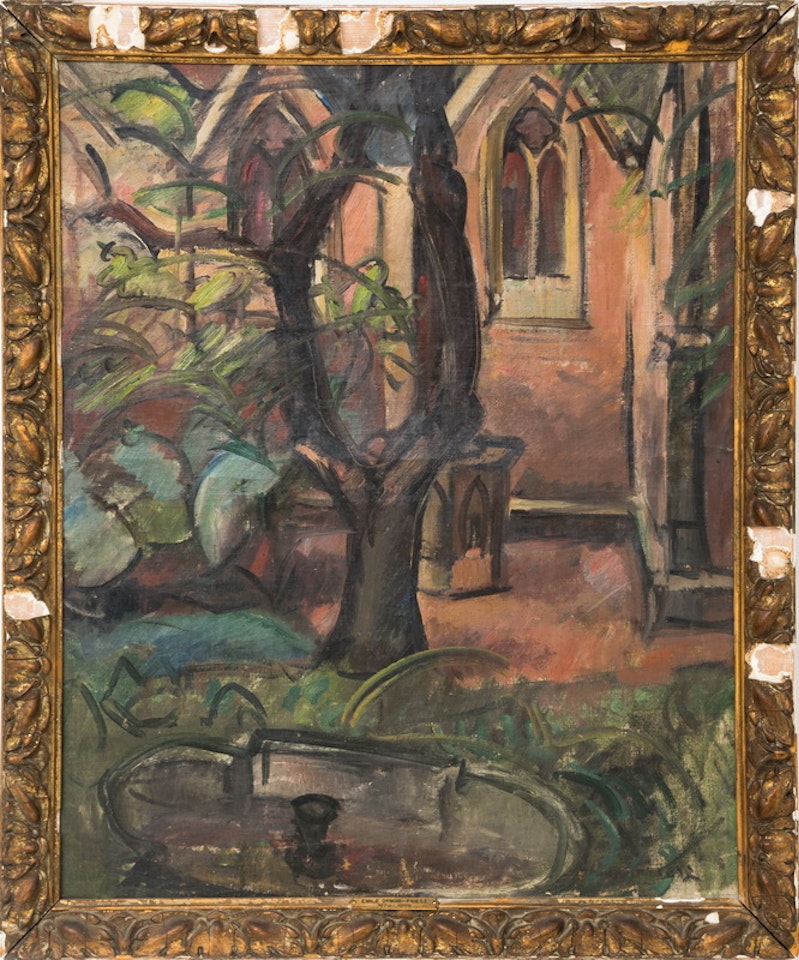 CATHEDRAL GARDEN by Othon Friesz