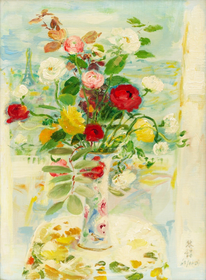 Bouquet devant la Fenêtre by Le Pho