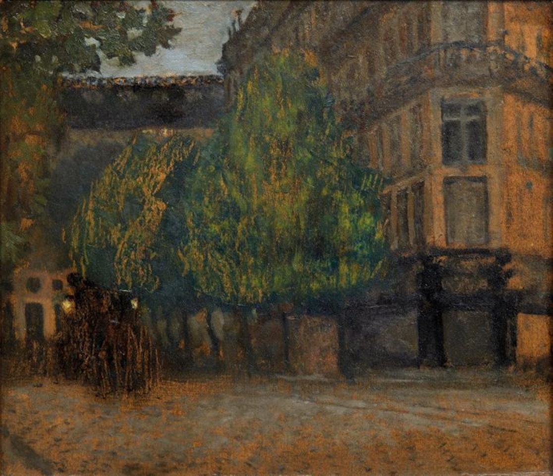 The carriage, the Soir by Pierre Bonnard