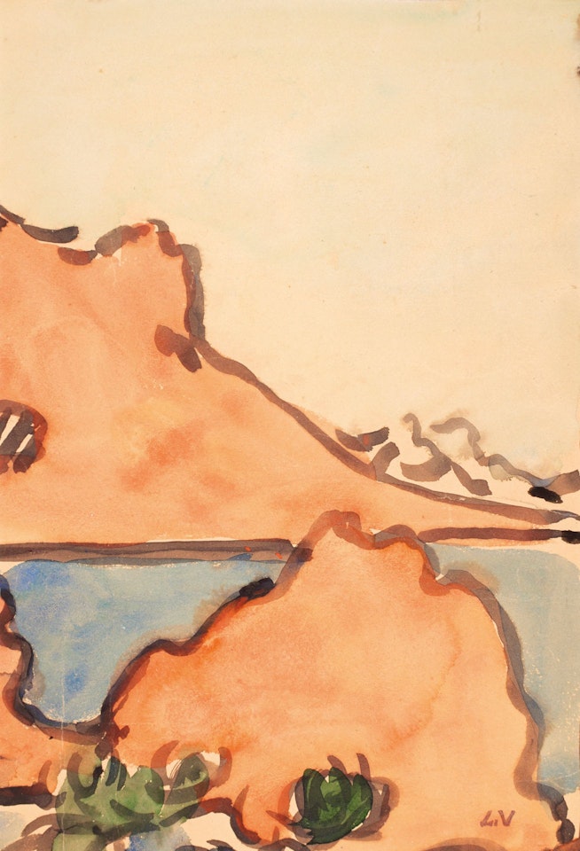 The golden cornice by Louis Valtat