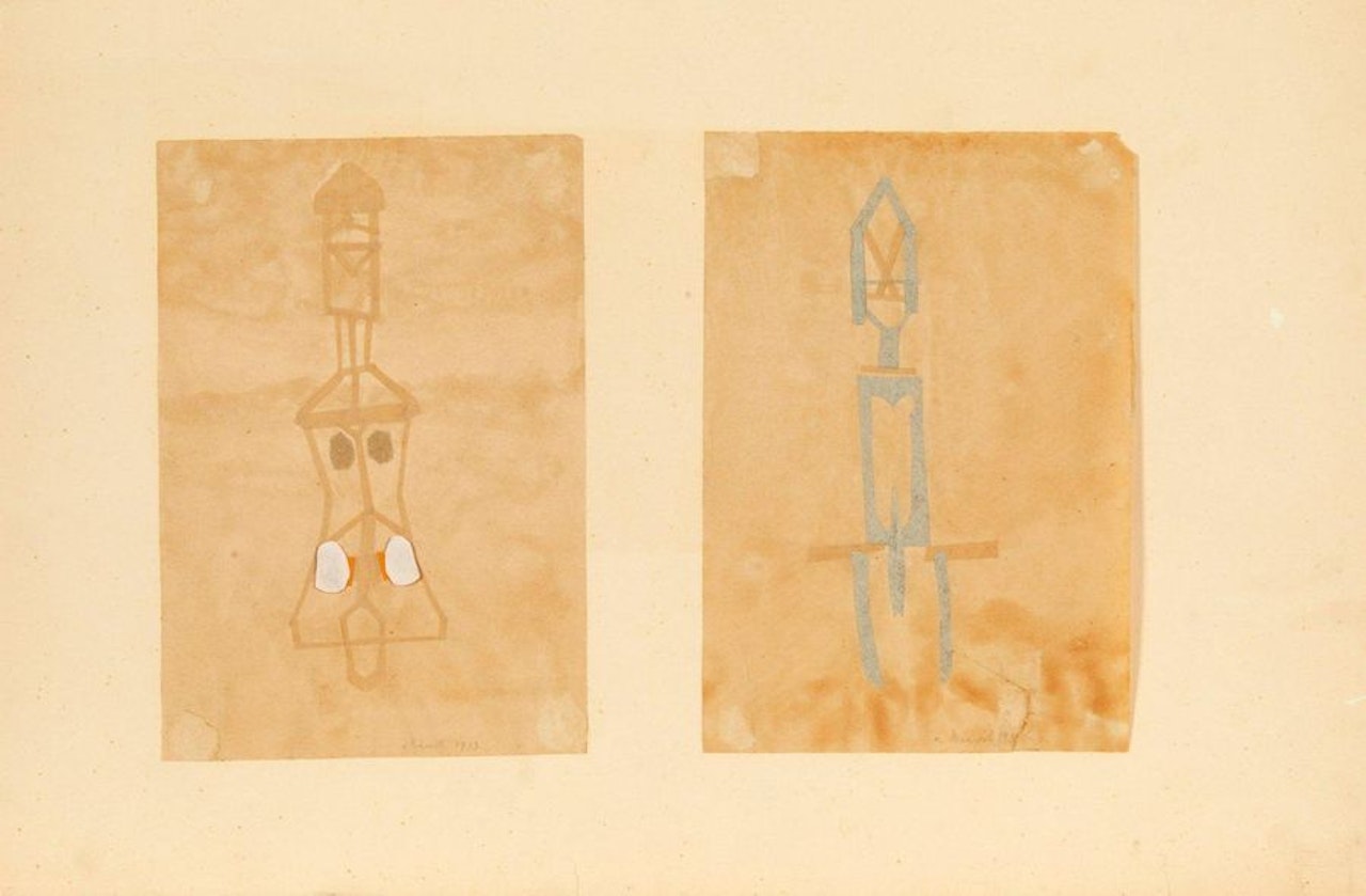 Man and Woman by Victor Brauner