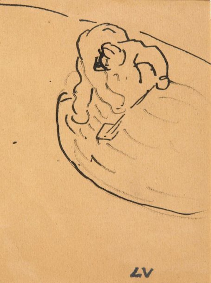 Man with a shovel by Louis Valtat
