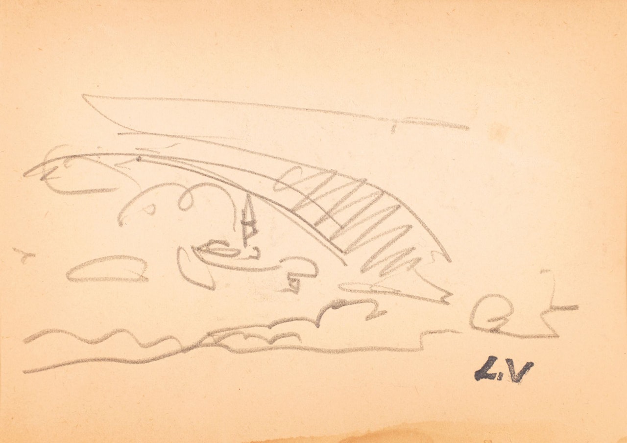 Bridge by the sea. by Louis Valtat