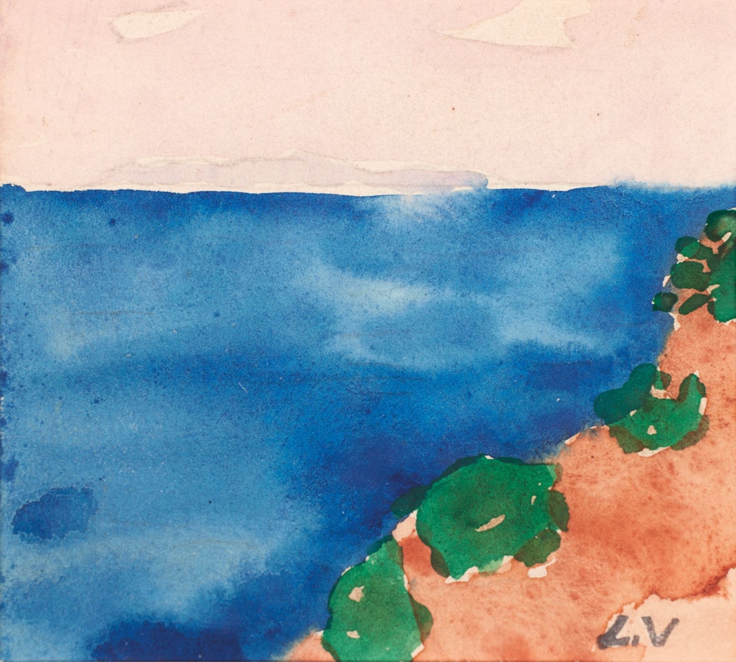 Blue sea by Louis Valtat