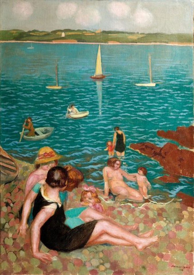 Beach corner, Perros-Guirec by Maurice Denis
