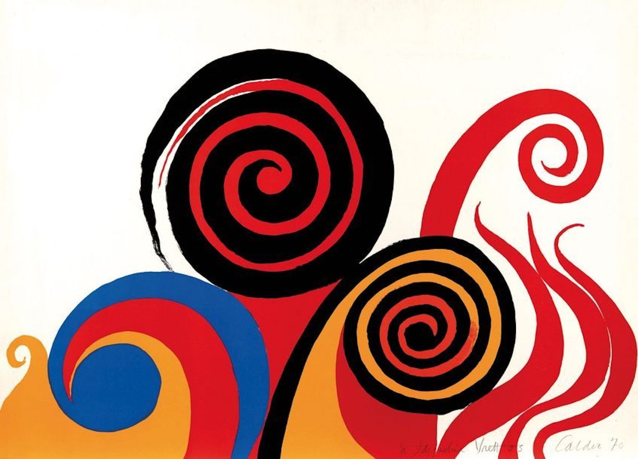 Volutes and spirals (for Berkeley) by Alexander Calder