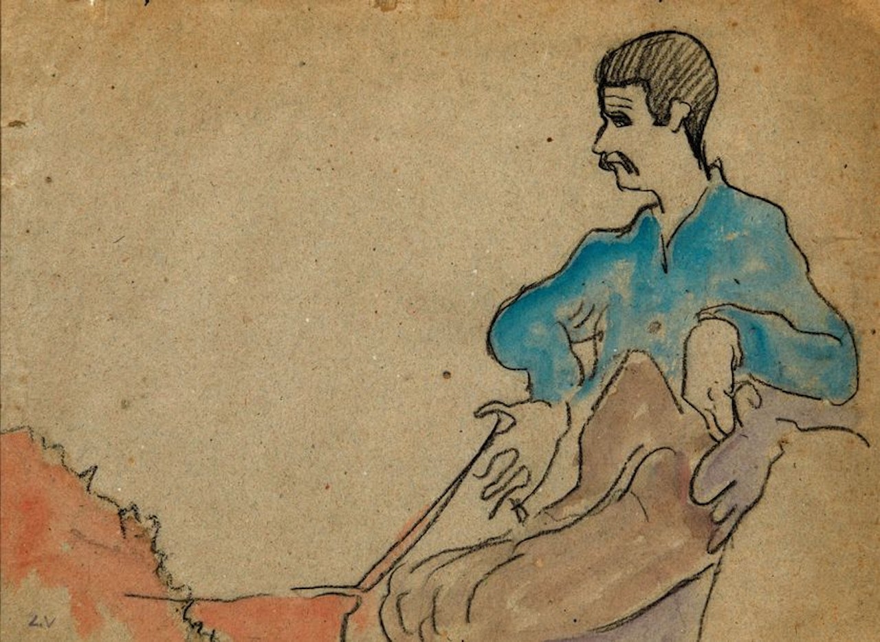 Man sitting by Louis Valtat