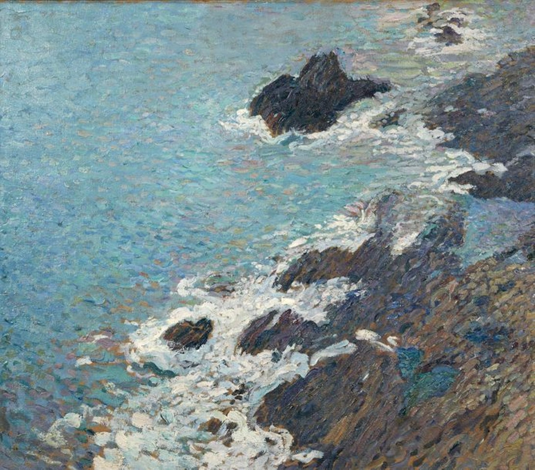 Rochers à Collioure by Henri Jean Guillaume Martin
