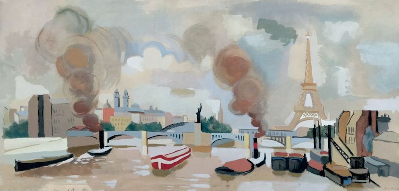The Pont de Grenelle in Paris by André Lhote