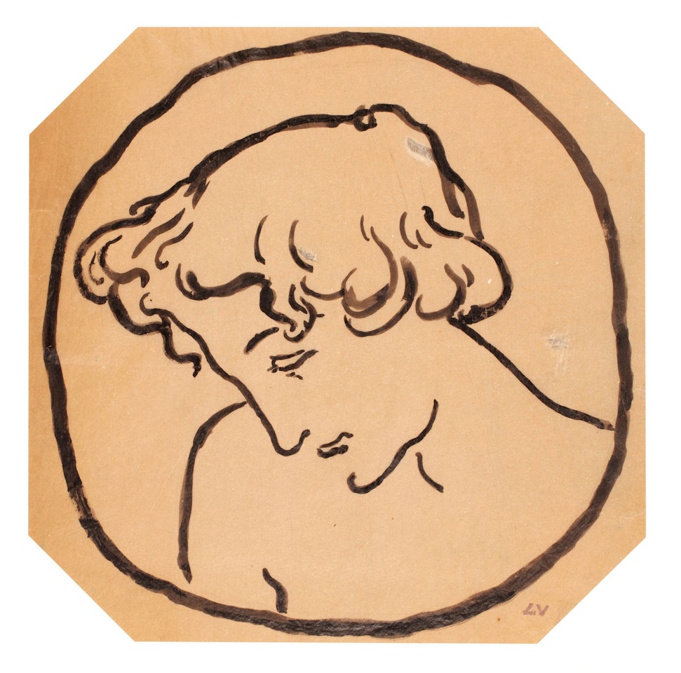 Berenice; Study for a woodcut by Louis Valtat
