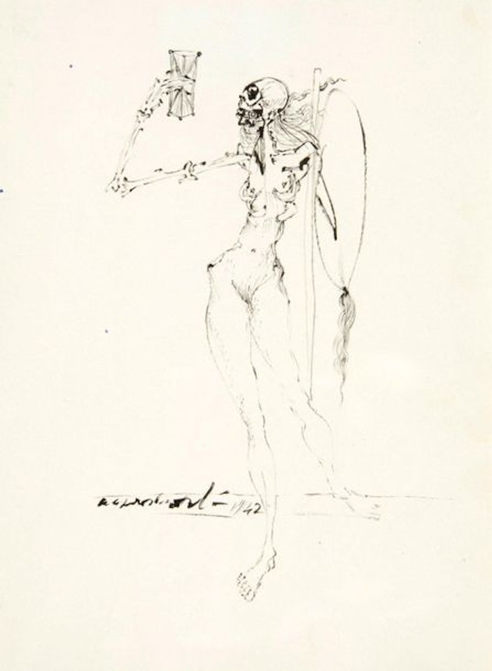 The death of Clepsydra by Salvador Dali