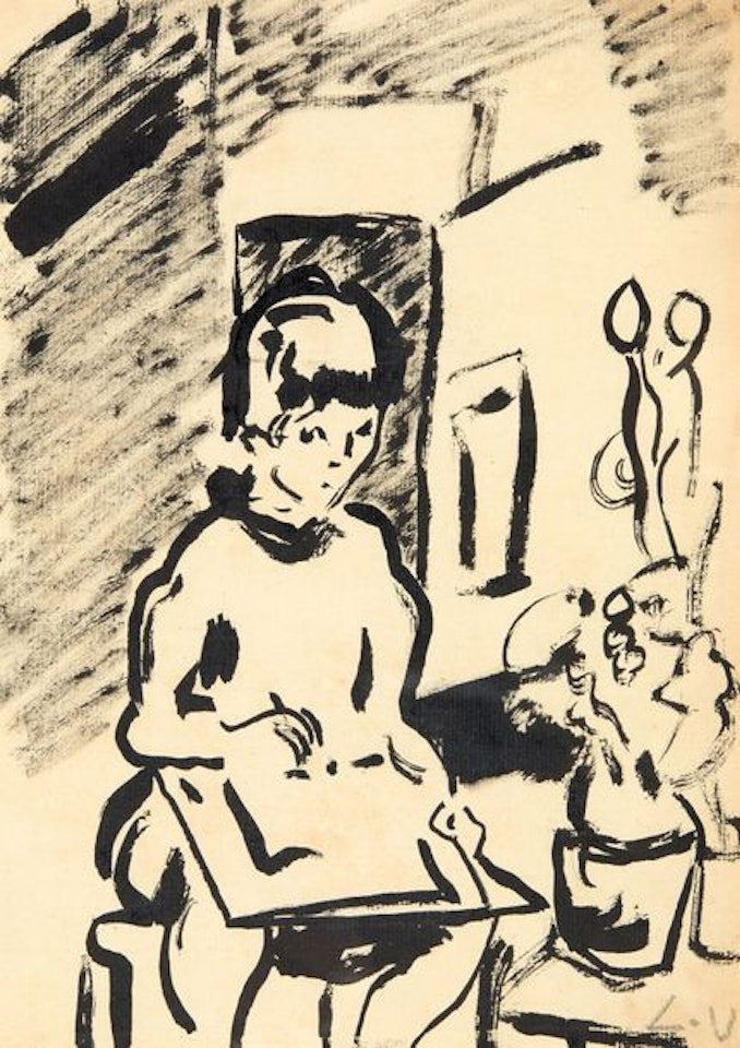 Child drawing by Louis Valtat