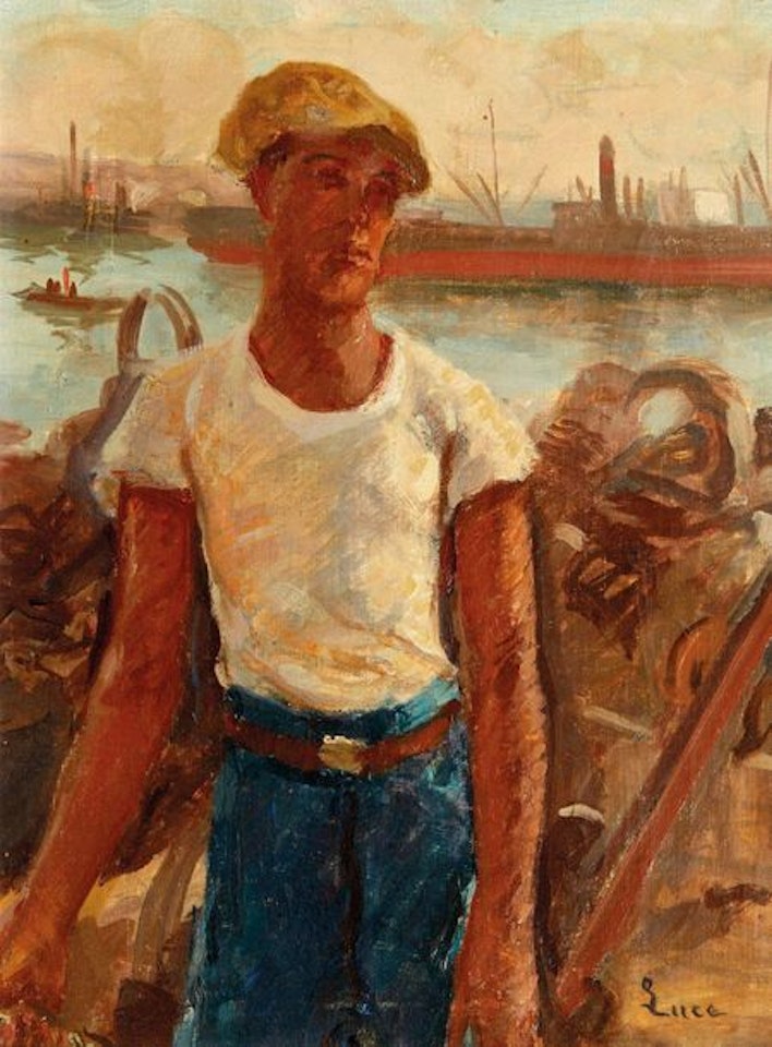 The sailor by Maximilien Luce