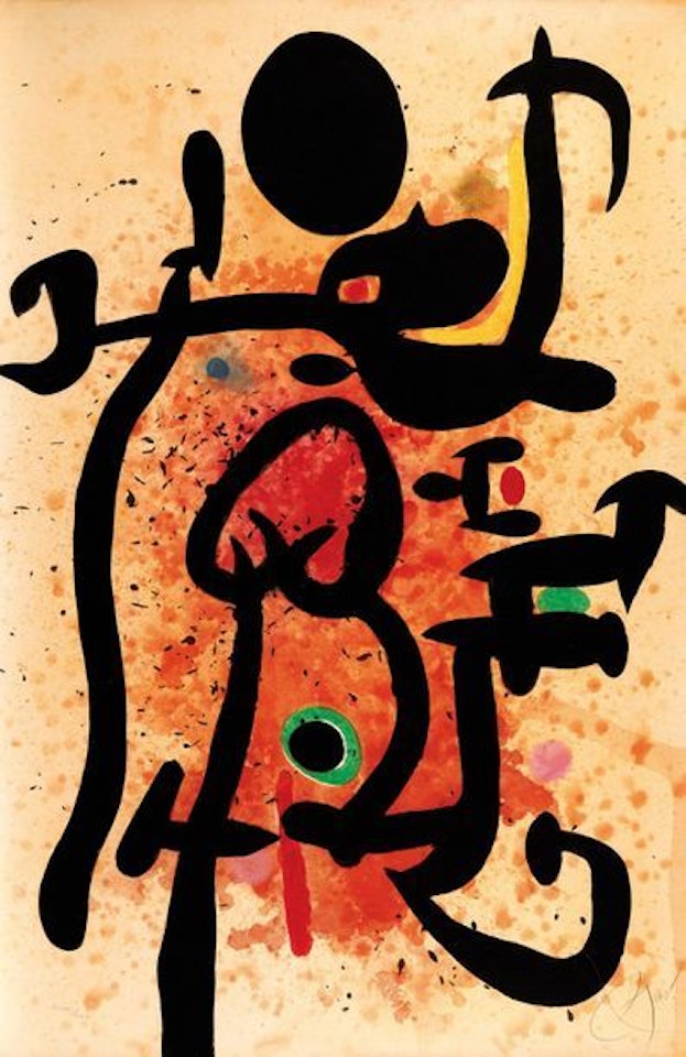 The Flame Spitter by Joan Miró