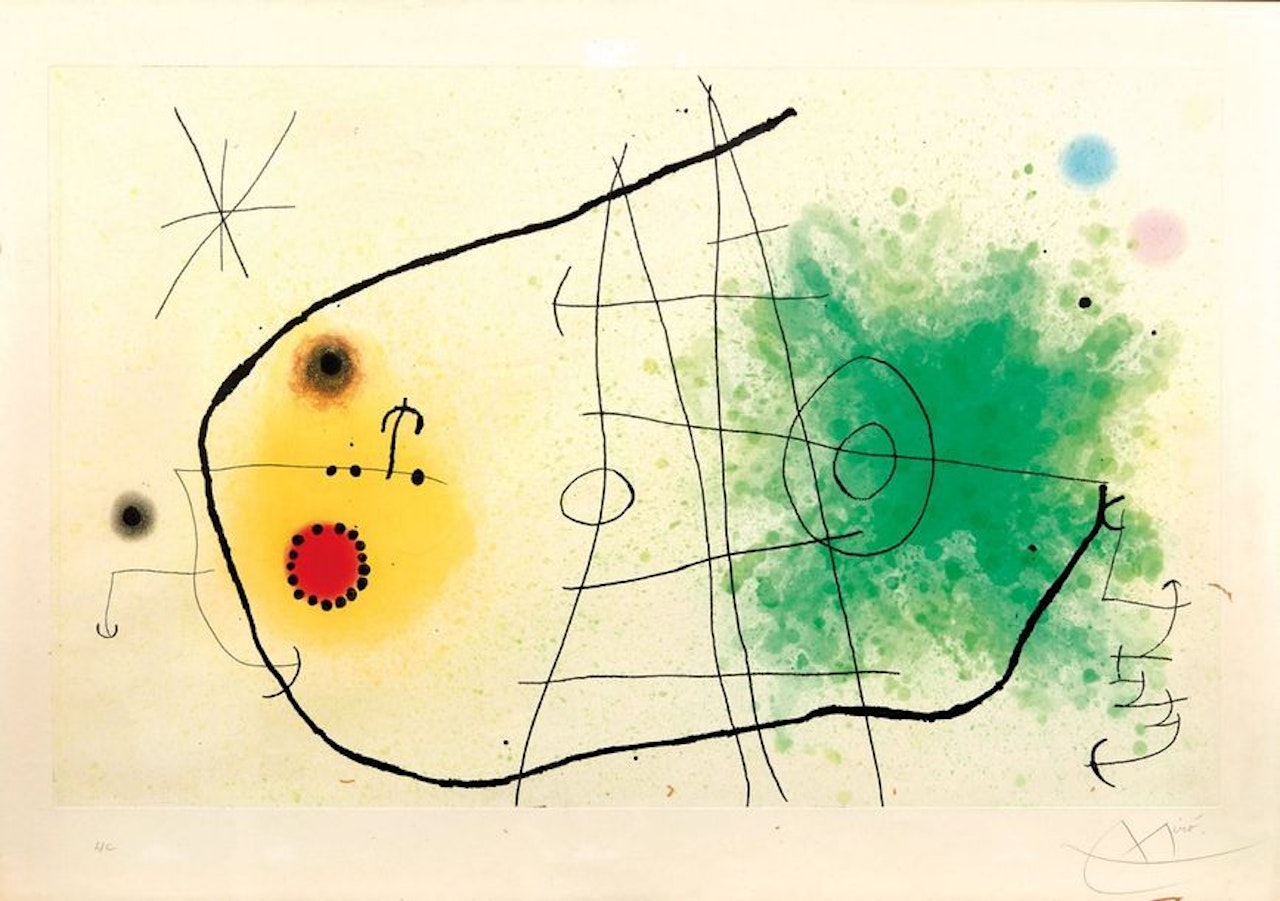 Part of the countryside I by Joan Miró