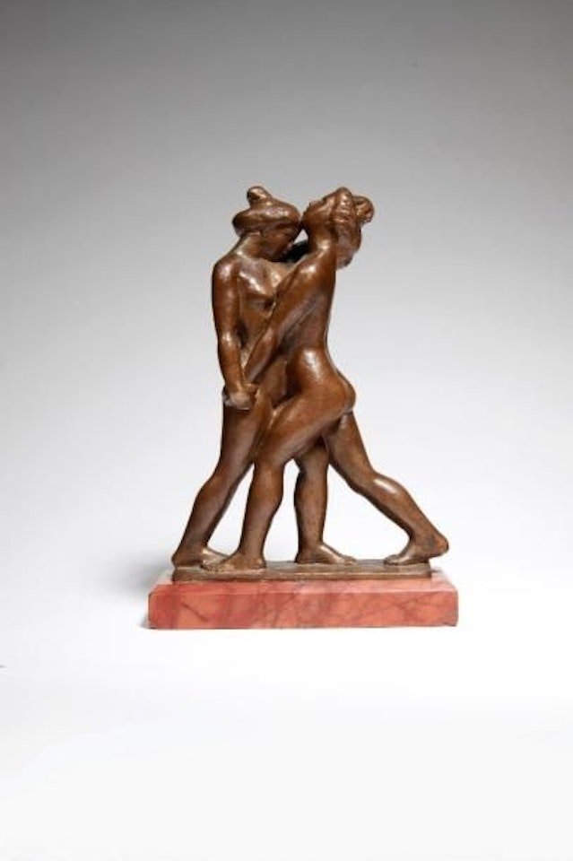 The two wrestlers by Aristide Maillol