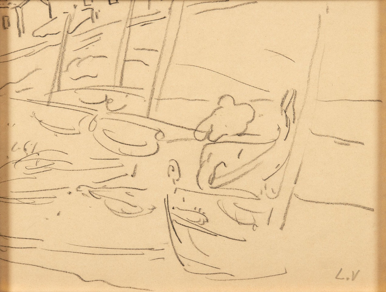 The boats. by Louis Valtat