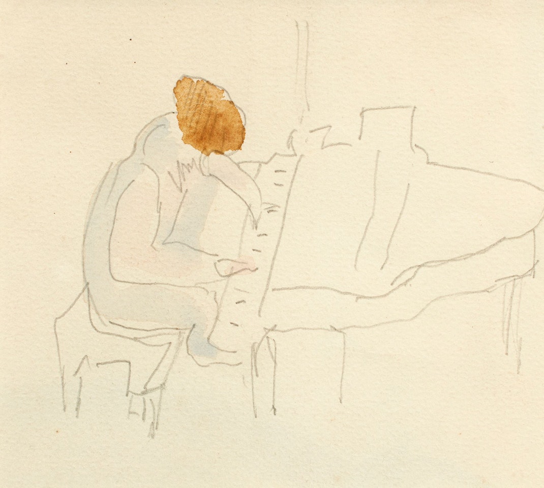 The pianist by Louis Valtat