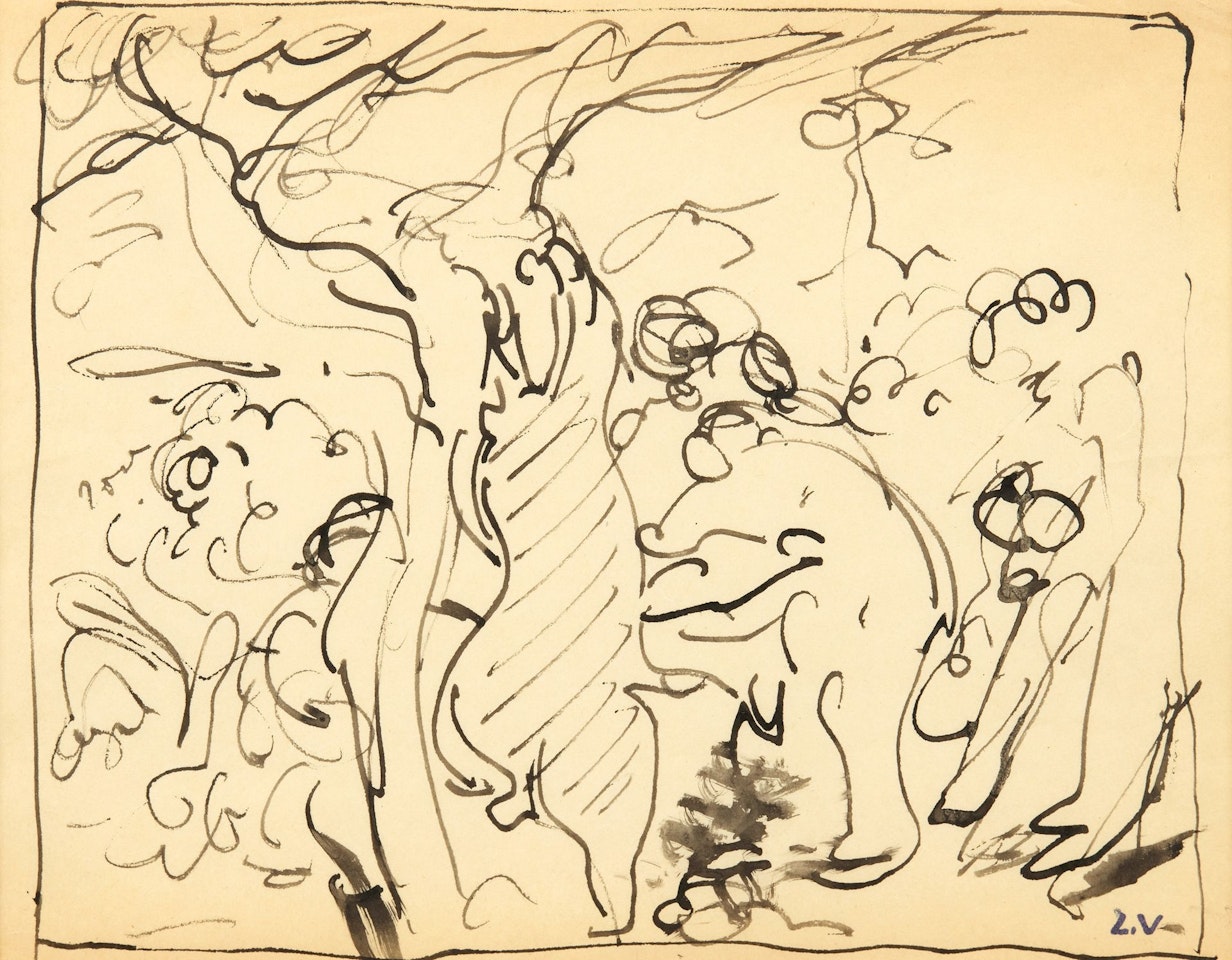 Spreading by Louis Valtat