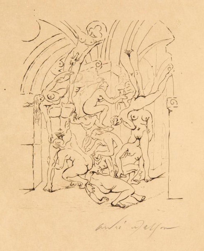 Le con d"Irène by André Masson