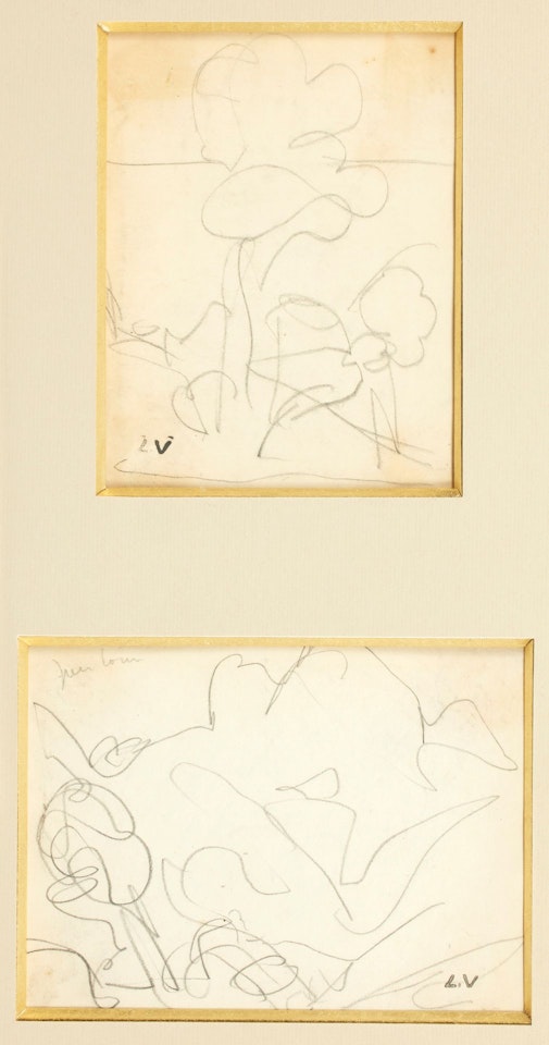 Studies of trees. by Louis Valtat