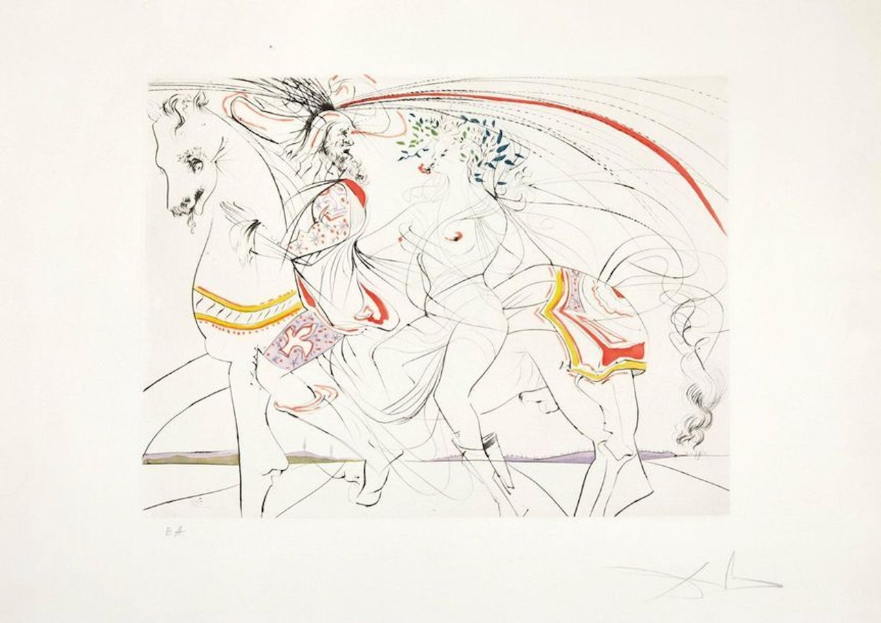 Diane de Poitiers by Salvador Dali