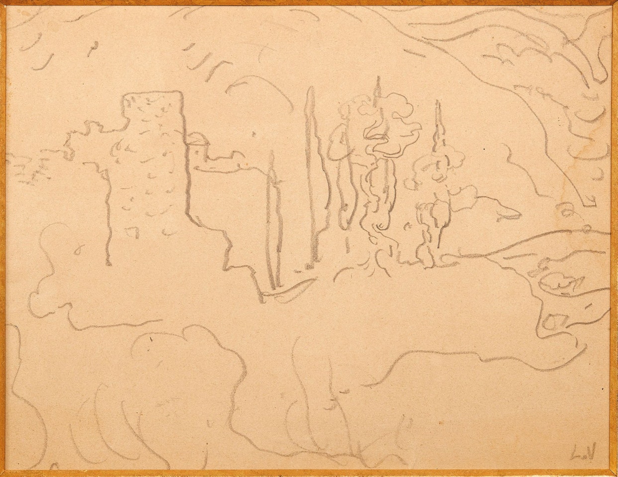 Spanish Landscape by Louis Valtat