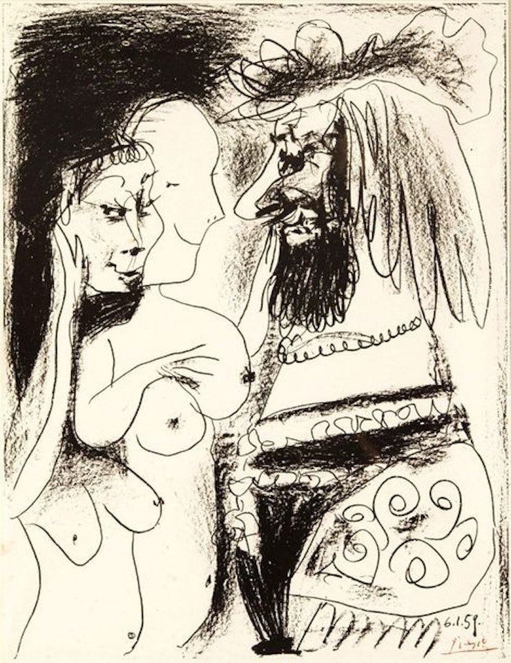 The Old King by Pablo Picasso