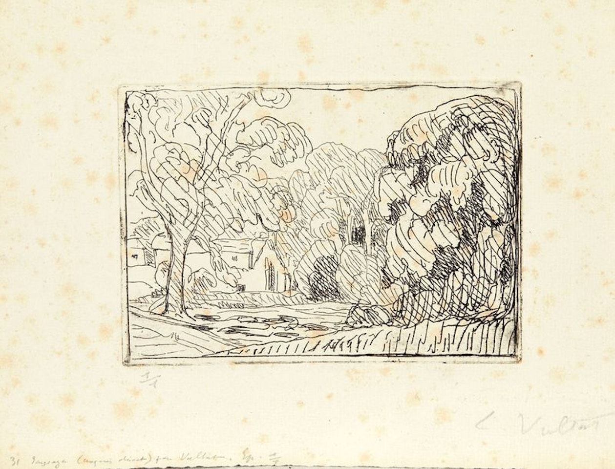 Landscape by Louis Valtat
