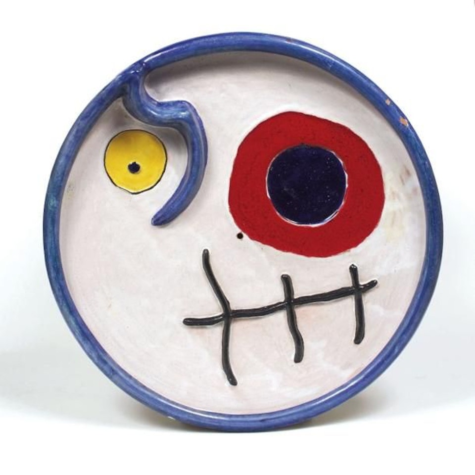 Part of sculpture, “Character” by Joan Miró
