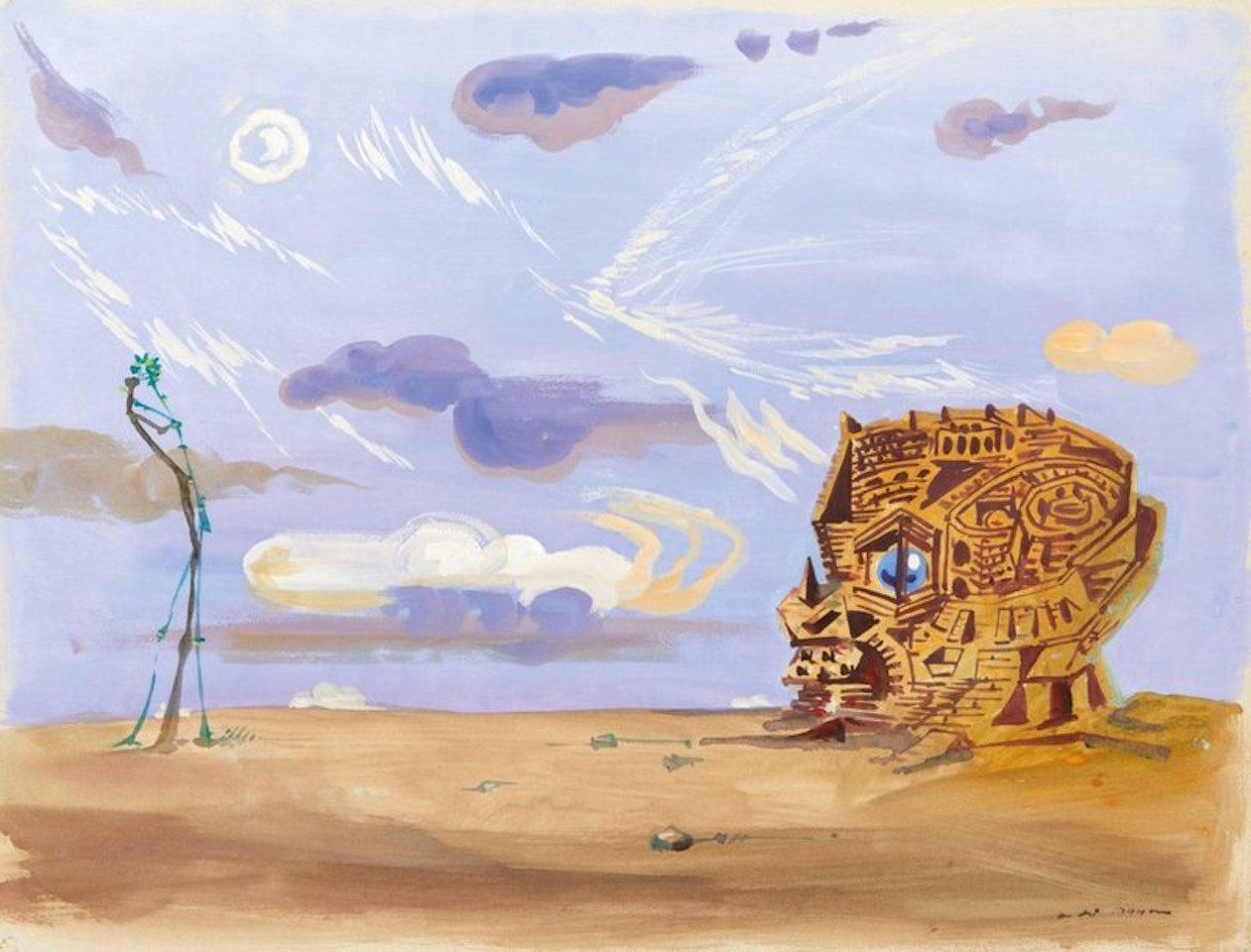 Patriarchal Landscape by André Masson