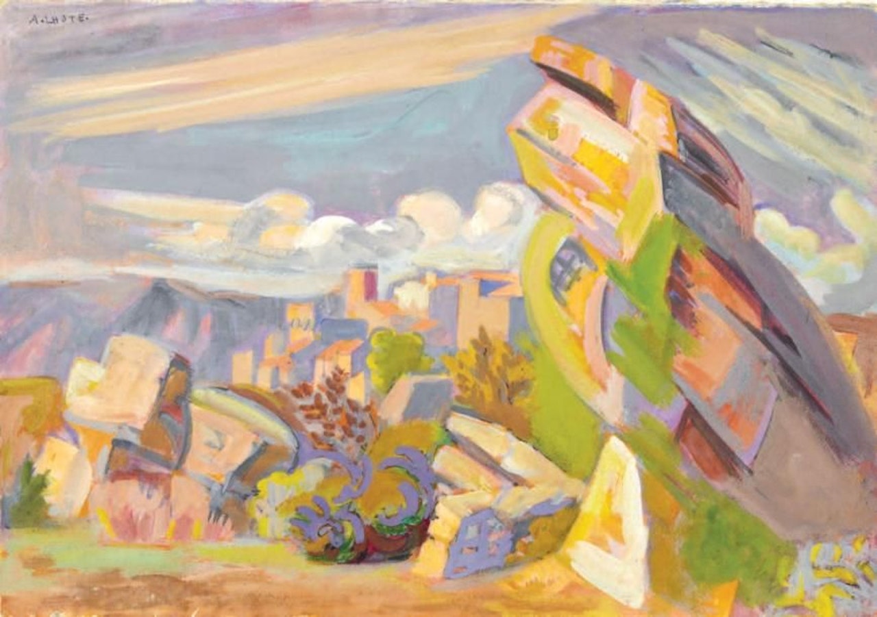 Les Rapières, Gordes by André Lhote