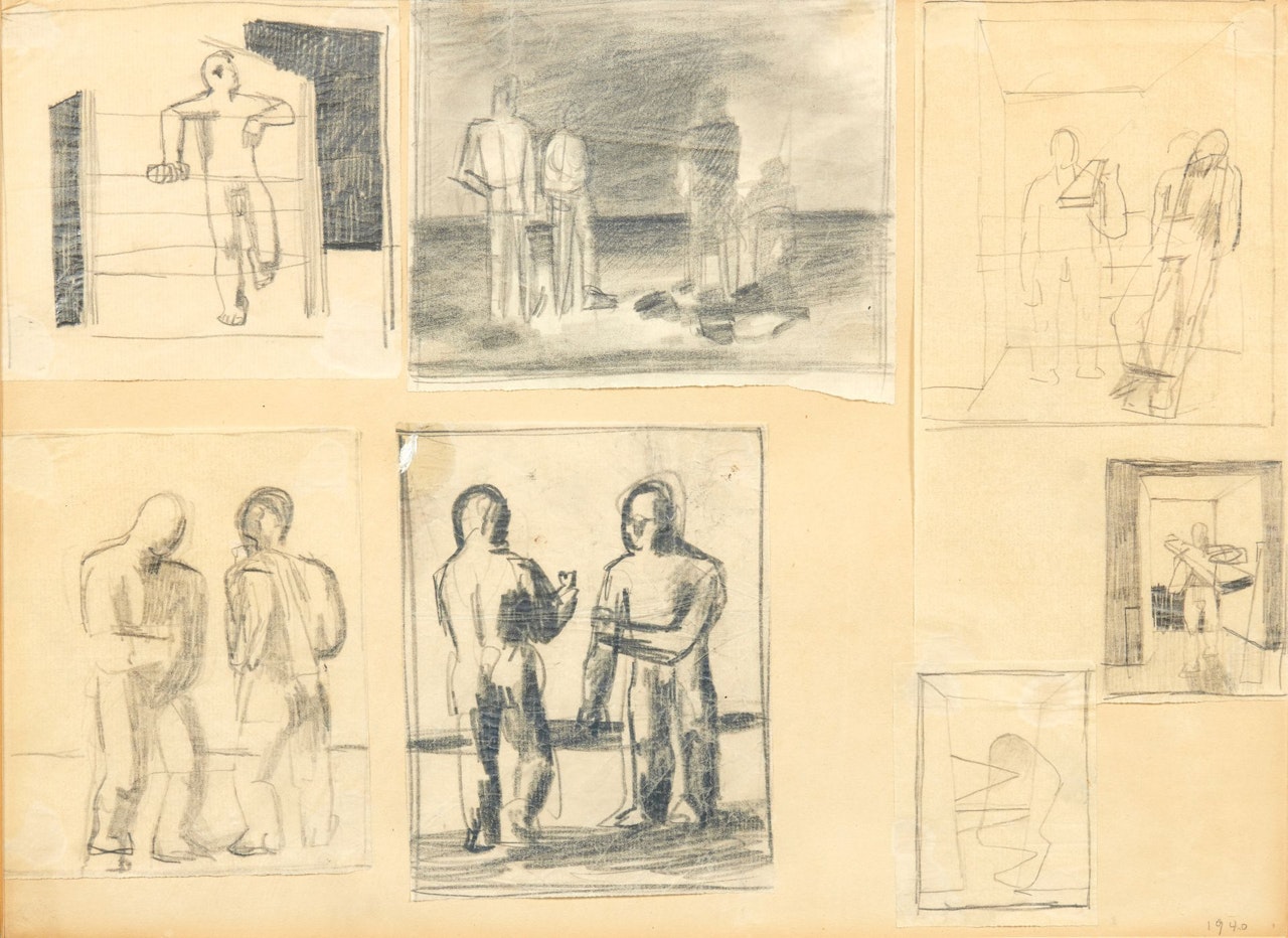 Studies of Men by Keith Vaughan