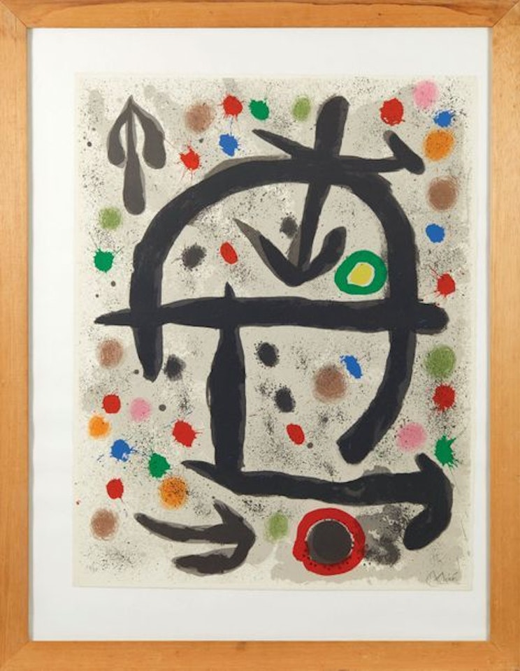 Untitled, plate from the suite Les Perséides by Joan Miró
