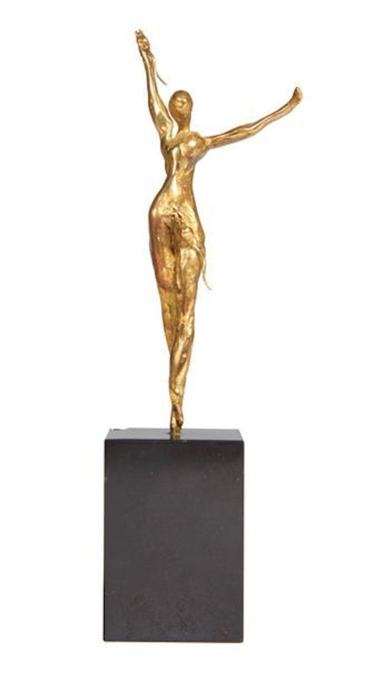 Femme à la souris (Homage to Margot Fonteyn) by Salvador Dali