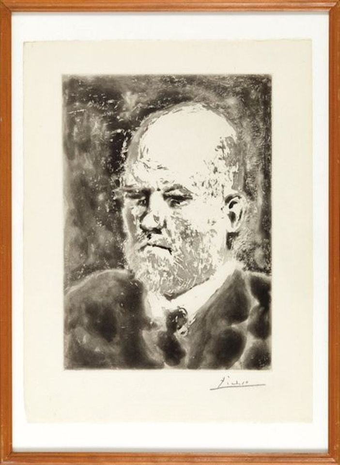 Portrait of Vollard I by Pablo Picasso