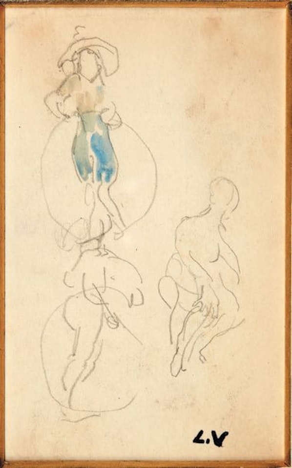 Women in hoops by Louis Valtat
