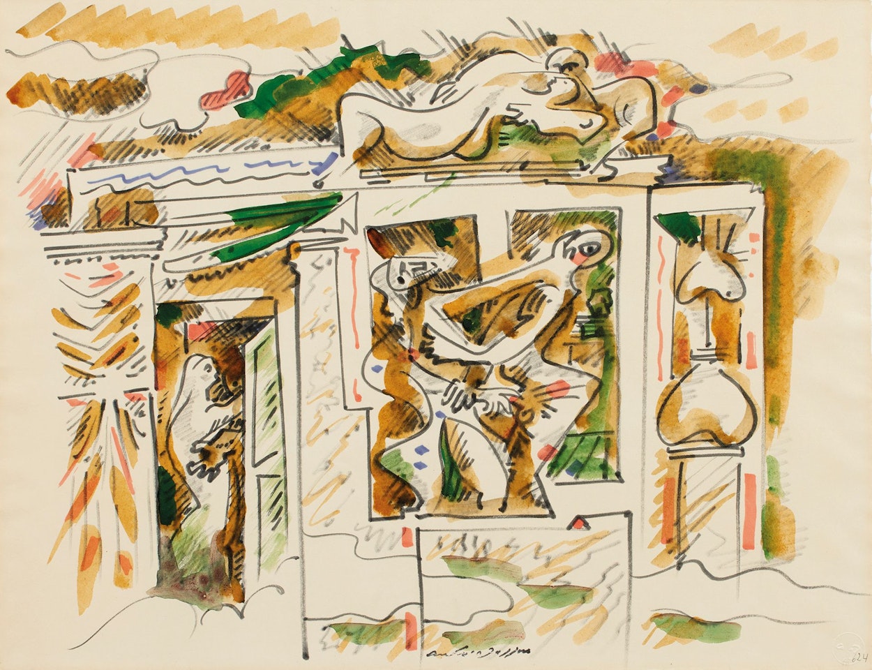Erotic Punch by André Masson