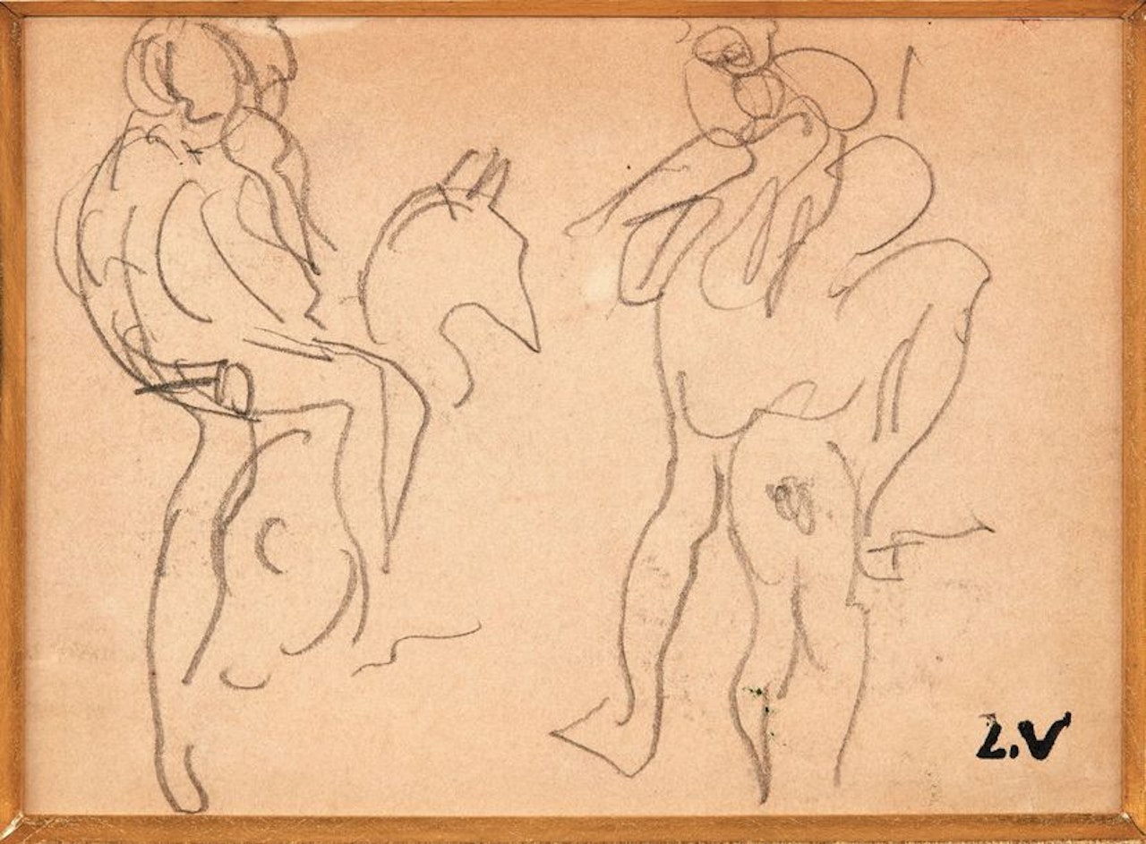 Two horsemen by Louis Valtat