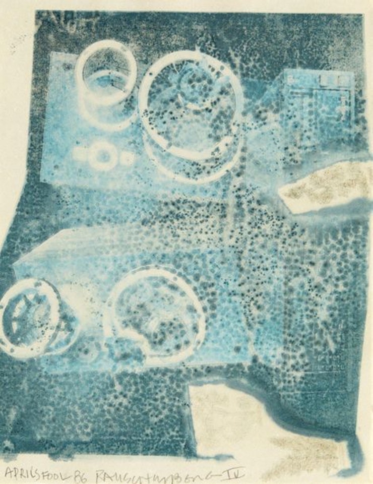 April"s fool by Robert Rauschenberg