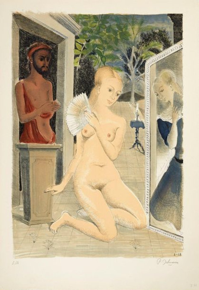 The Fan, March by Paul Delvaux