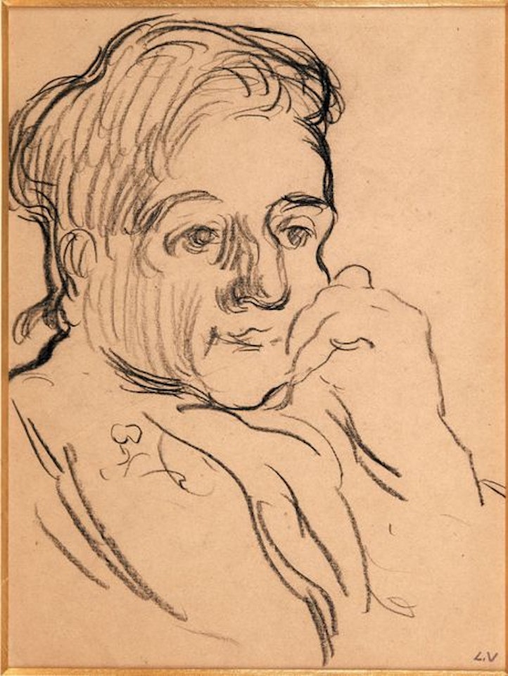 Madame Valtat mother by Louis Valtat