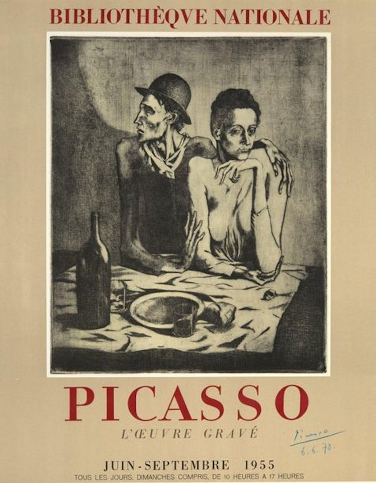 The Frugal Mealion by Pablo Picasso