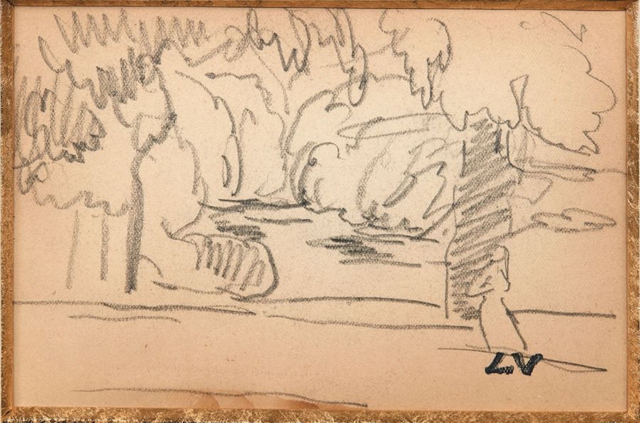 Character in an undergrowth by Louis Valtat