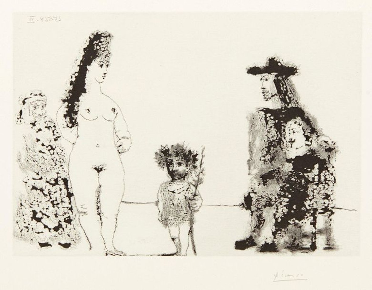 The presentation, May 25, 1968 by Pablo Picasso