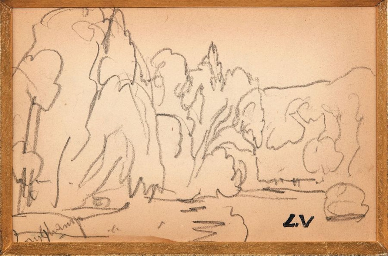 Longchamp Park by Louis Valtat
