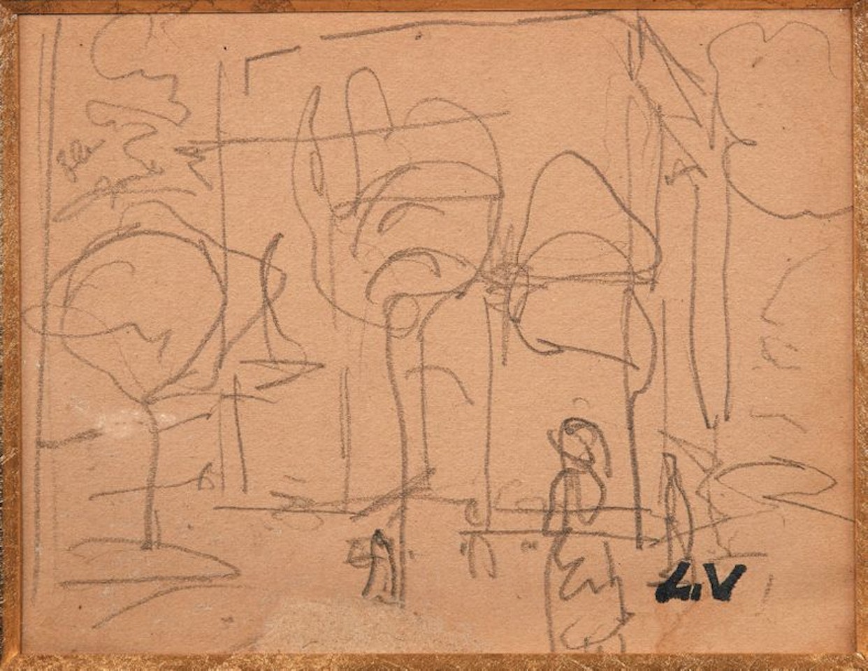 Triumphal arch by Louis Valtat
